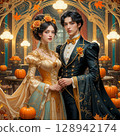Golden Soiree: A Fantastic Halloween for Lovers 128942174