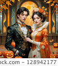 Golden Soiree: A Fantastic Halloween for Lovers 128942177