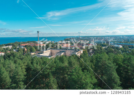 [Tampere, Finland] The view from the Pyynikki observation deck 128943185
