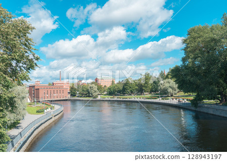 [Tampere, Finland] Koskipuisto Park near the University of Tampere 128943197