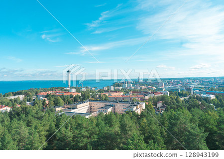 [Tampere, Finland] The view from the Pyynikki observation deck 128943199