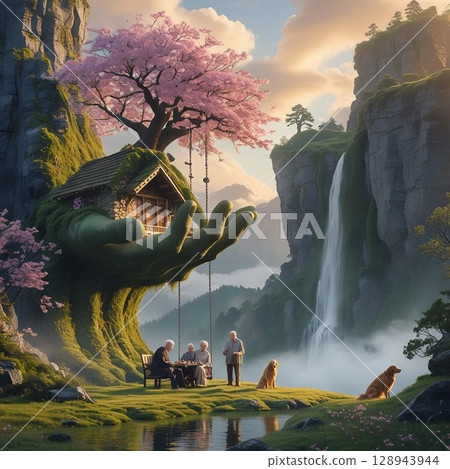 神秘的世界 128943944