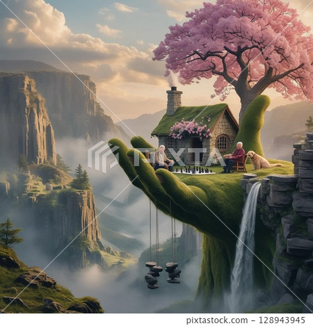 神秘的世界 128943945