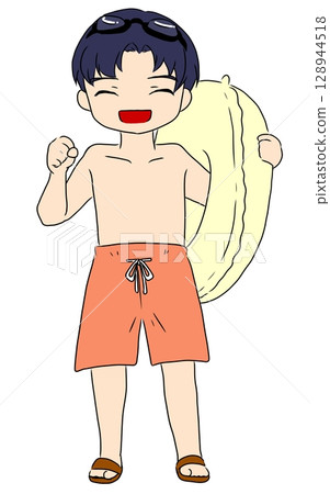 泳衣男孩 128944518