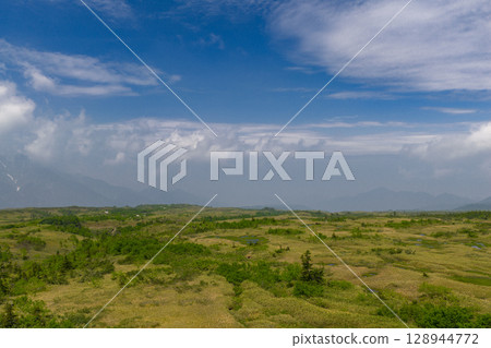 Midagahara (aerial photography by drone) 128944772