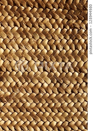 handcraft weave texture natural vegetal fiber 128944980