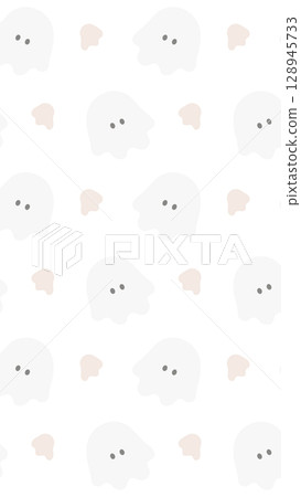 蓬鬆床單幽靈圖案垂直 PNG 128945733
