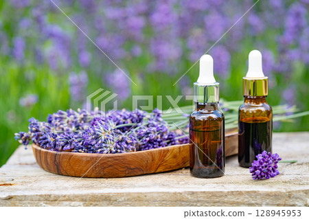 Lavender beauty products Lavender beauty products 128945953