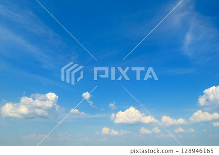 The sky and bright clouds. The sky and bright clouds. 128946165