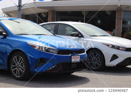 Exterior photos of Korean cars Kia and Hyundai sold in the American market Exterior photos of Korean cars Kia and Hyundai sold in the American market 128946987