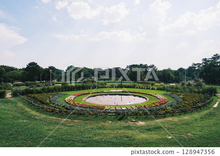 [服部綠地] 大阪 - 風景如畫的花壇 128947356