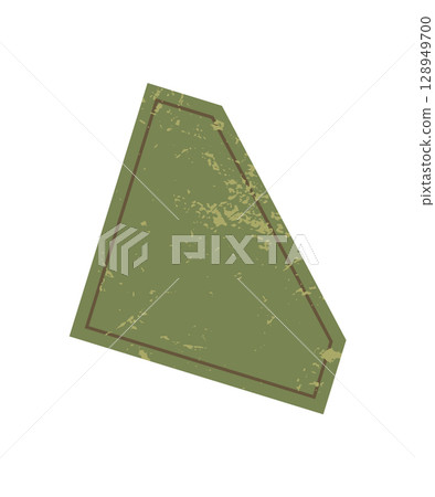 Brutalist abstract shape with grunge texture. Modern flat figure and icon represent brutalism in a bold style. Ideal for contemporary design projects, this element features a unique aesthetic. Brutalist abstract shape with grunge texture. Modern flat figure and icon represent brutalism in a bold style. Ideal for contemporary design projects, this element features a unique aesthetic. 128949700