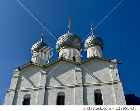 Russia Rostov Veliky July 15, 2025 Rostov Kremlin in summer. High quality photo 128950433