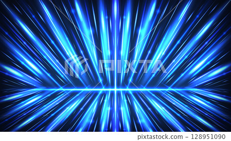 Abstract futuristic blue background with soft line and shiny light. Vector illustration Abstract futuristic blue background with soft line and shiny light. Vector illustration 128951090