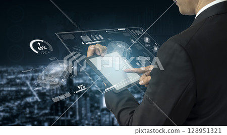 Electric Vehicle Technical Blueprint and Smart Power Monitoring Vouch 128951321