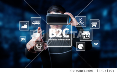 Engaging B2C Business Strategies for Modern Consumers with Virtual Reality Technology and Interactive User Experience XDMCP Engaging B2C Business Strategies for Modern Consumers with Virtual Reality Technology and Interactive User Experience XDMCP 128951494