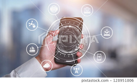 Communication network systems for digital connectivity Spire 128951806