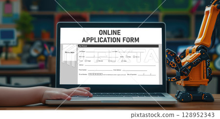 Online application form for brisk registration 128952343