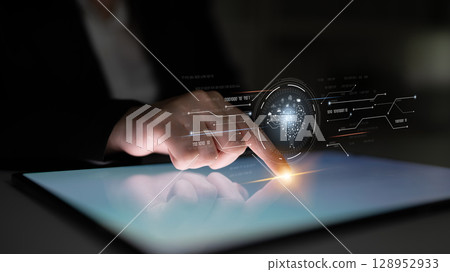 Artificial Intelligence Core with Digital Data Circuit Latch Artificial Intelligence Core with Digital Data Circuit Latch 128952933