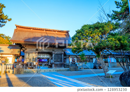 秋天的大洗磯崎神社,茨城縣大洗町 秋天的大洗磯崎神社,茨城縣大洗町 128953230