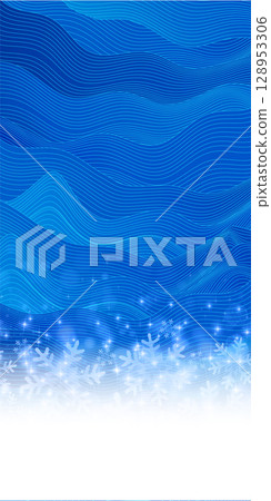 Snow Christmas winter light background 128953306