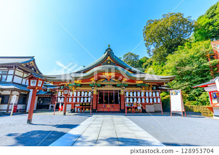 夏天的佑德稻荷神社 佐賀縣鹿島市 128953704