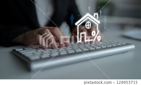 Real Estate Investment Profit Concept Spline 128953715