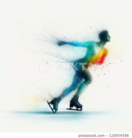 Dynamic Figure Skating in Artistic Motion with Generative AI. 128954596