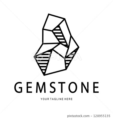 Luxury Polygon Diamond Crystal Line Art,Gem,Gemstone Emerald,Jade,Diamond, Gold, and Precious Jewelry Logo Design Luxury Polygon Diamond Crystal Line Art,Gem,Gemstone Emerald,Jade,Diamond, Gold, and Precious Jewelry Logo Design 128955135