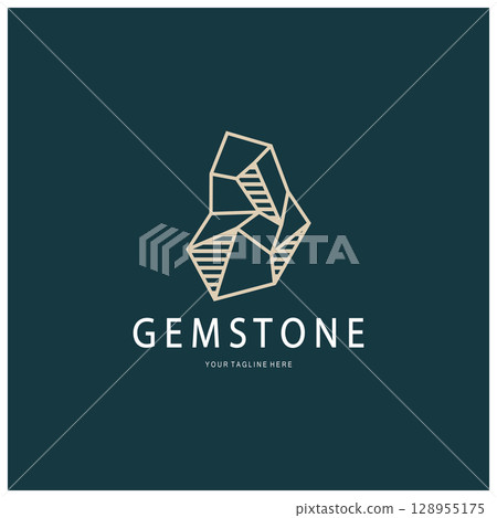 Luxury Polygon Diamond Crystal Line Art,Gem,Gemstone Emerald,Jade,Diamond, Gold, and Precious Jewelry Logo Design Luxury Polygon Diamond Crystal Line Art,Gem,Gemstone Emerald,Jade,Diamond, Gold, and Precious Jewelry Logo Design 128955175