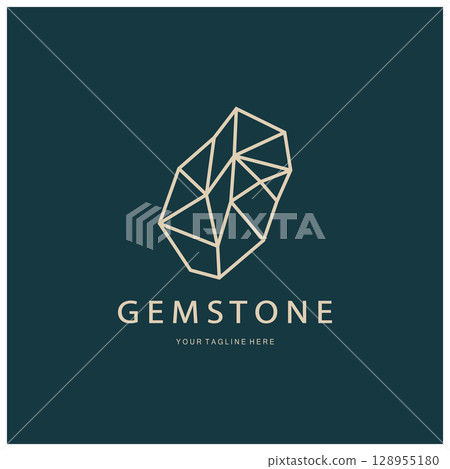 Luxury Polygon Diamond Crystal Line Art,Gem,Gemstone Emerald,Jade,Diamond, Gold, and Precious Jewelry Logo Design Luxury Polygon Diamond Crystal Line Art,Gem,Gemstone Emerald,Jade,Diamond, Gold, and Precious Jewelry Logo Design 128955180
