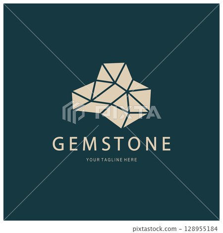 Luxury Polygon Diamond Crystal Line Art,Gem,Gemstone Emerald,Jade,Diamond, Gold, and Precious Jewelry Logo Design Luxury Polygon Diamond Crystal Line Art,Gem,Gemstone Emerald,Jade,Diamond, Gold, and Precious Jewelry Logo Design 128955184