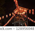 Summer festivals and Bon Odori 128956048