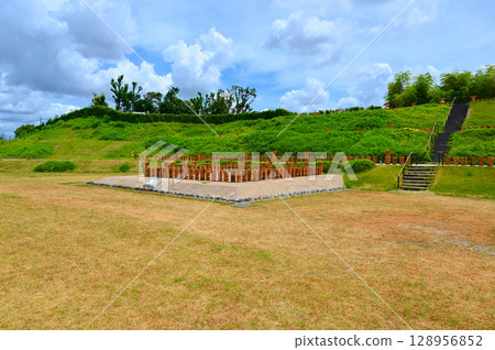 長岡京市江山古墳出土的埴輪泥人 128956852
