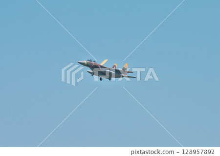 Japan-US fighter jet joint training 128957892