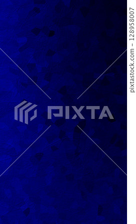 Dark navy blue washi paper pattern modern background illustration: luxurious Japanese wallpaper texture 128958007