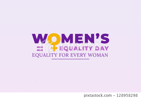 Equality Symbol Womens Equality Day Art 128958298