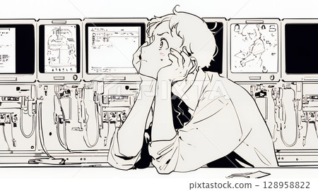 A user confused by a very clumsy user interface (simple color scheme) 128958822