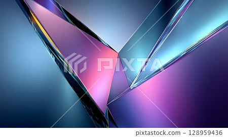 Abstract and cutting-edge images for presentations and materials 128959436