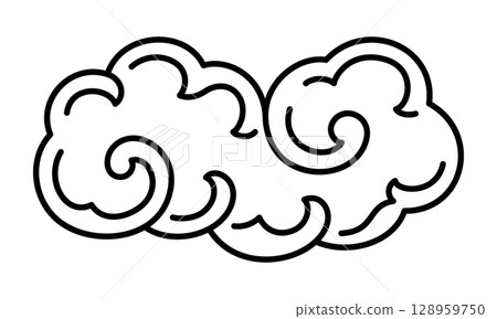 oriental cloud traditional style element vector oriental cloud traditional style element vector 128959750