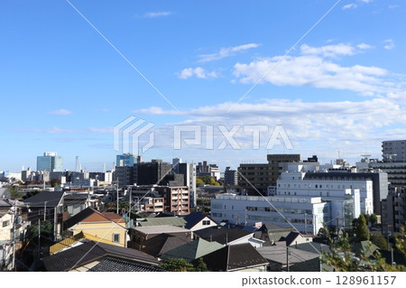 Higashi Kanagawa cityscape Higashi Kanagawa cityscape 128961157
