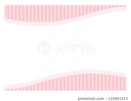 Gently wavy upper and lower frame material - Pink Gently wavy upper and lower frame material - Pink 128961813