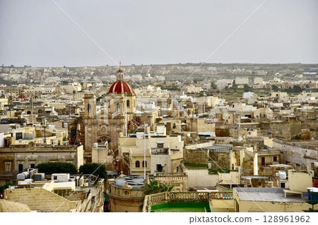 Malta, Gozo, Victoria, cityscape 128961962