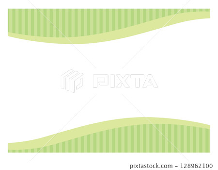 上下框架材質微微波浪狀，綠色 128962100