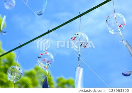 Wind chimes festival Wind chimes festival 128963590