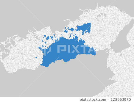 日本香川縣地圖 日本香川縣地圖 128963970