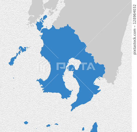 日本鹿兒島縣地圖 日本鹿兒島縣地圖 128964032