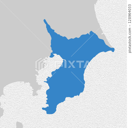 Map of Japan Chiba Prefecture 128964033