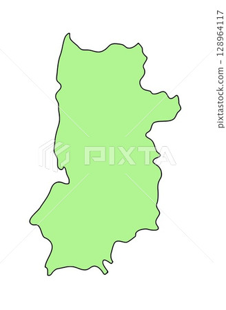 Map of Japan Nara Prefecture 128964117