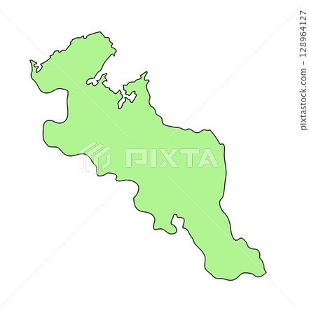 Map of Japan Kyoto Prefecture 128964127